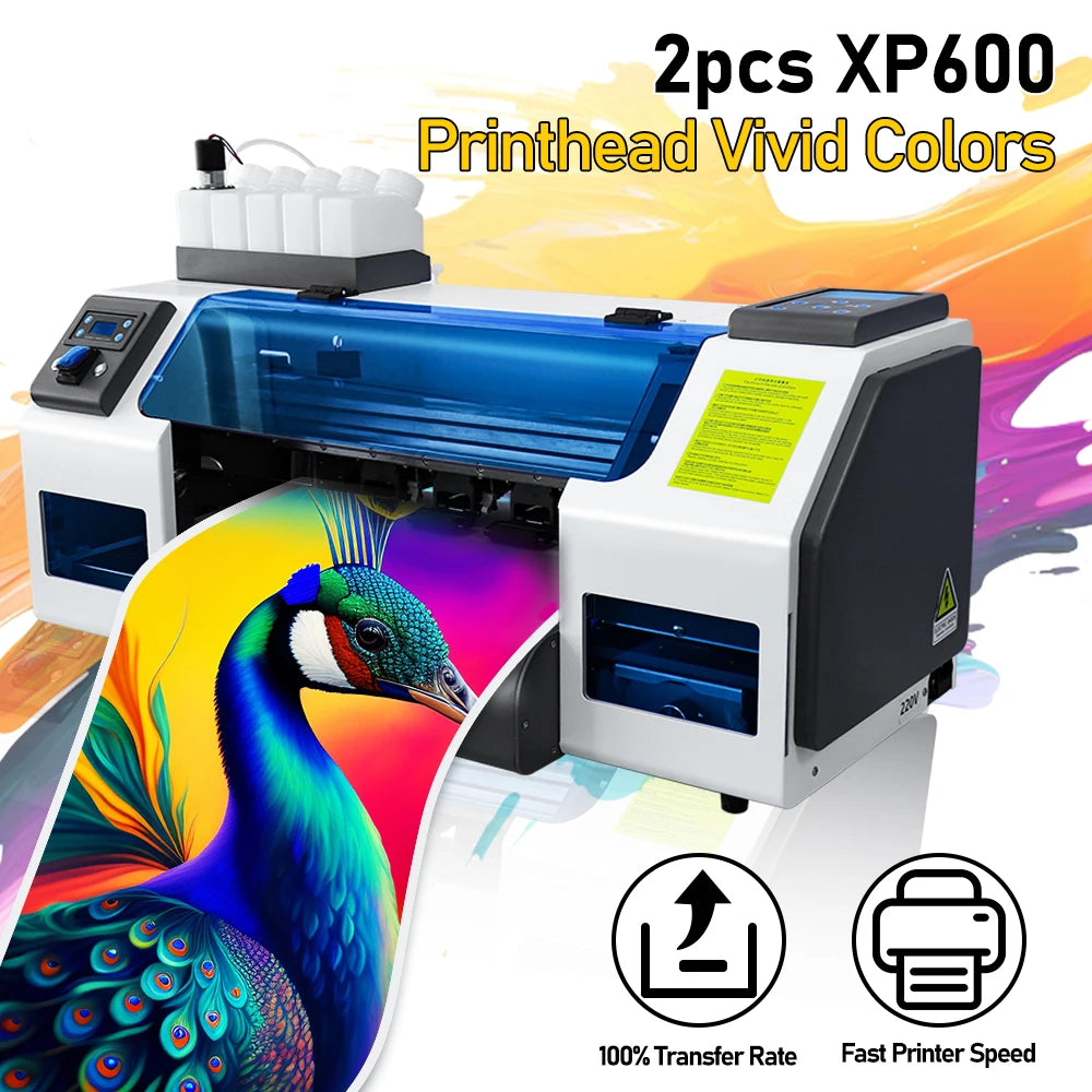 30cm A3 Size Impresora Direct to Pet Film Dtf Printers Printing Machine XP600 Heads Dtf Printer