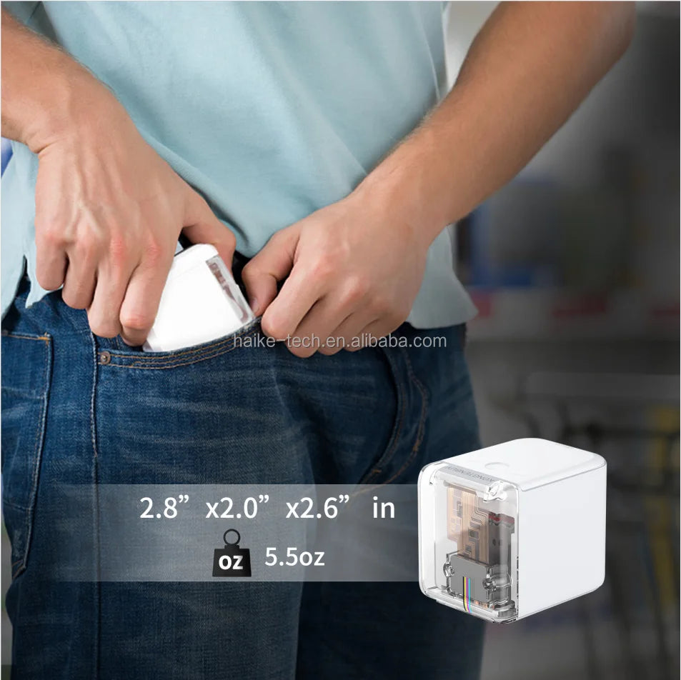 The MBrush Handheld Mini Printer for Inkjet Portable Mobile Wireless Flower Shop Card Mini Color logo