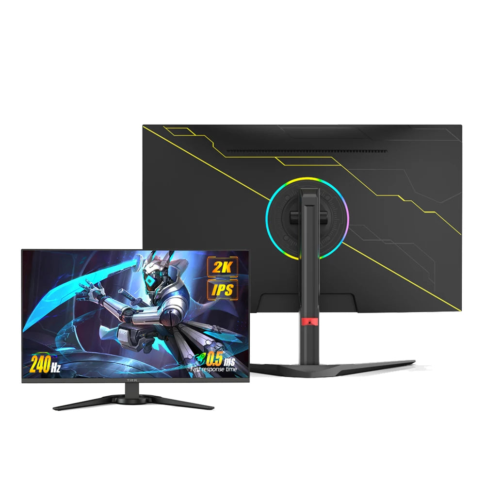 Newest Design 27Inch 2K Monitor 240HZ for Advanced Users Desktop Computer Screen Better Immersion Monitors Pc Support Freesync