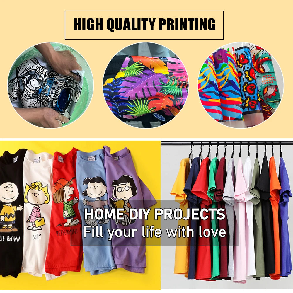 30cm A3 Size Impresora Direct to Pet Film Dtf Printers Printing Machine XP600 Heads Dtf Printer