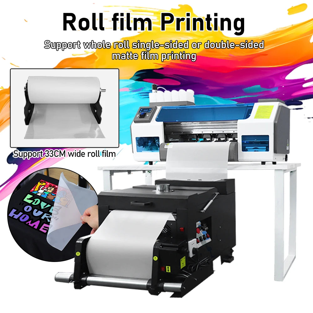 30cm A3 Size Impresora Direct to Pet Film Dtf Printers Printing Machine XP600 Heads Dtf Printer